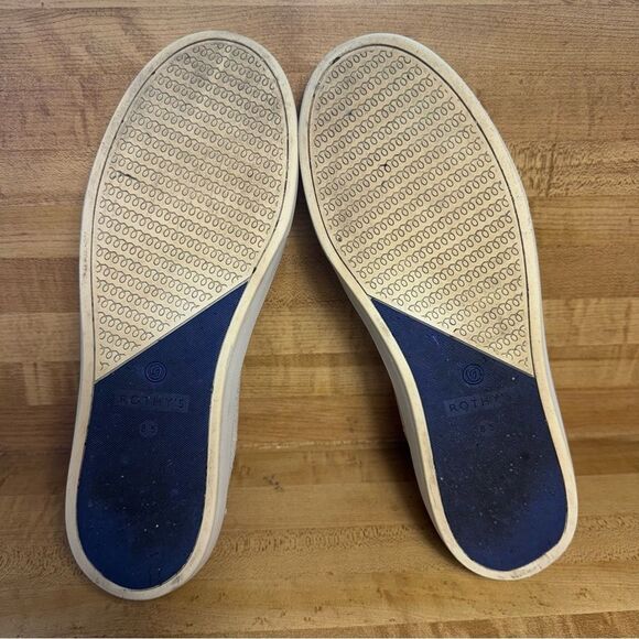 Rothys the sneaker womens size 8.5 sand white shoes slip on - Picture 5 of 9